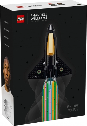 LEGO Icons Radost s PHARRELLom WILLIAMSOM – izložbeni svemirski shuttle za odrasle