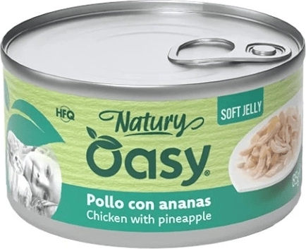 Oasy Natury Soft Jelly piletina s ananasom 85 g