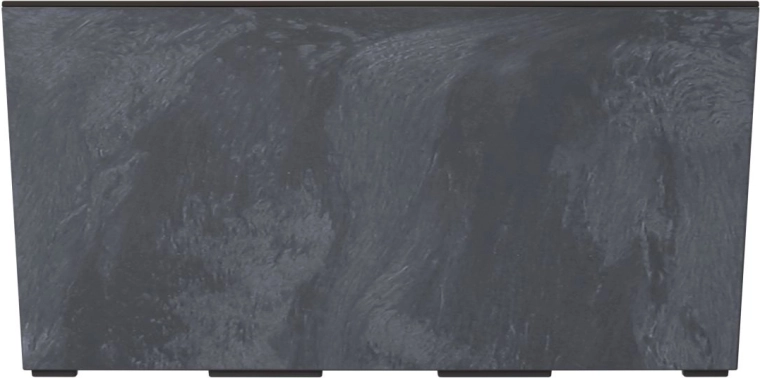 Žardinijera s uloškom URBI Case Beton Effect 58 cm, antracit