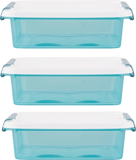 Arcticline set od 3 četvrtaste posude za hranu 0,6 l