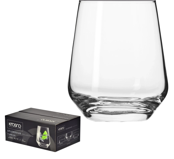 Set niskih čaša KROSNO Splendour 400 ml – 6 kom
