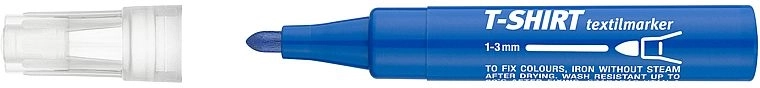 Plavi marker za tekstil