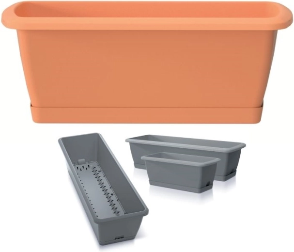 Žardinijera sa samonavodnjavajućim sustavom Respana Easycare 39,7 cm – terakota