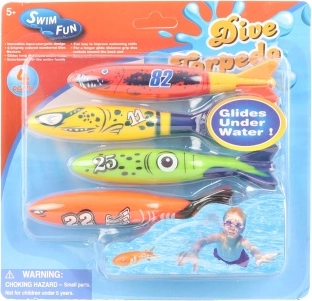 Podvodne ronilačke rakete za djecu – set od 4 kom