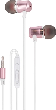 Maxlife žičane slušalice MXEP-03 rose gold