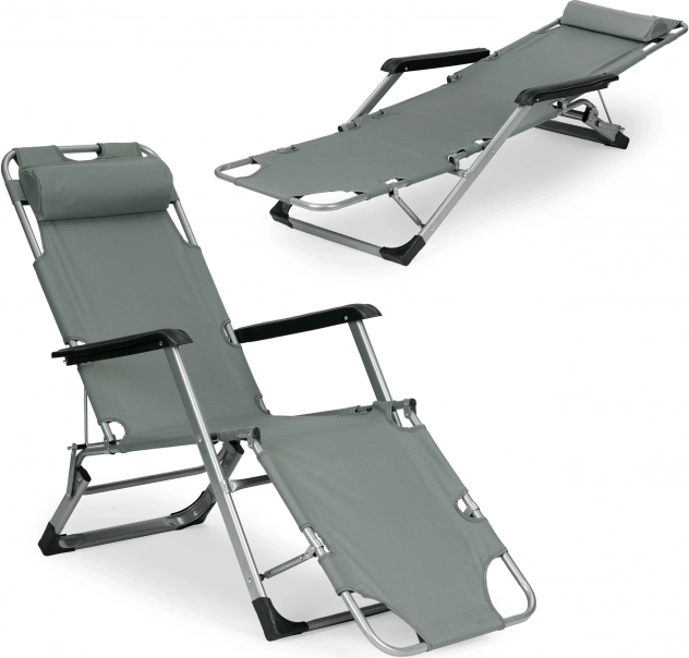 Sklopiva plažna stolica 2 u 1