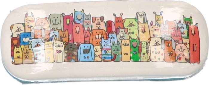Futrola za naočale Stay Pawsitive s motivom pasa, vodootporni PVC