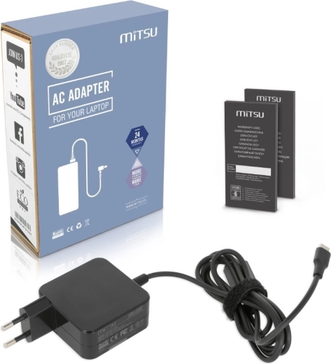 Mitsu adapter za napajanje za prijenosno računalo 45 W USB-C Power Delivery