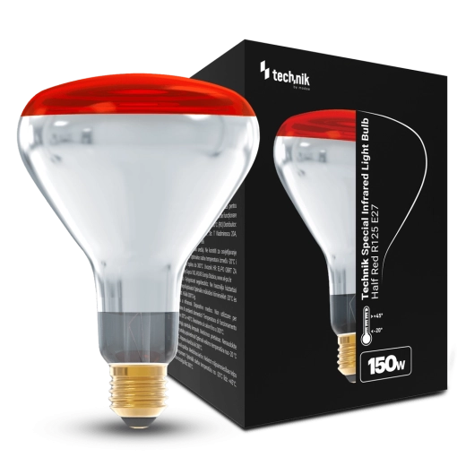 Infracrvena polucrvena žarulja R125 150 W E27