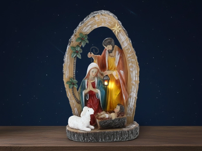 Božićna figurica Sveta obitelj 26 cm