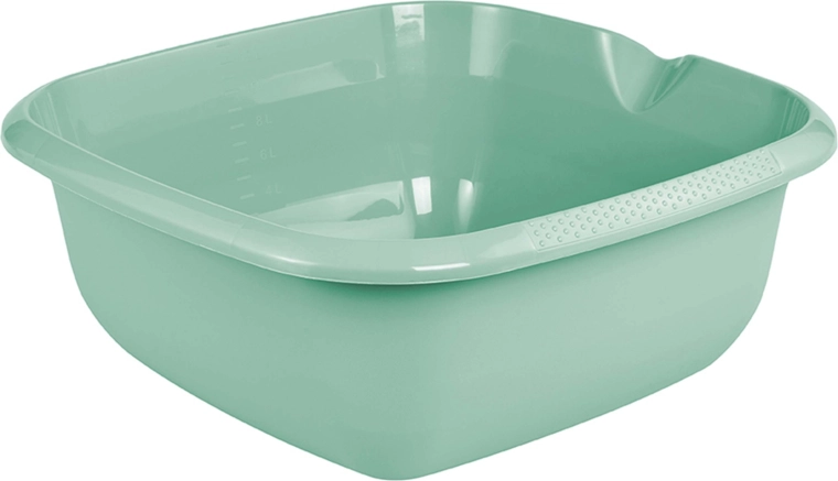 Kvadratna posuda s izljevom 13 l, sjeverno zelena