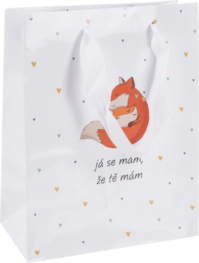 Poklon papirnata vrećica „Ja se imam…“ 26 × 10 × 32 cm