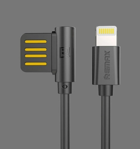 Remax RC-075i podatkovni kabel Lightning 1 m crni