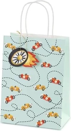 Poklon vrećica Autići – mix motiva, 10,5 × 18 × 25 cm