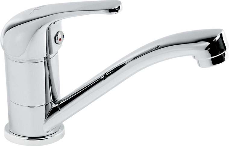 Zidna sudoper miješalica TITANIA IRIS, izljev 150 mm, krom