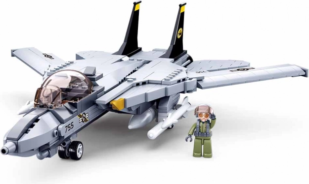Konstruktorski set borbenog zrakoplova F-14 TOMCAT Sluban ModelBricks