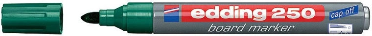 Marker za bijele ploče edding 250, zeleni