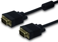 Oklopljeni VGA kabel 1,8 m s feritima