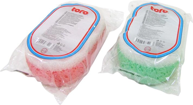 Masažna spužva Standard s bijelim masažnim slojem