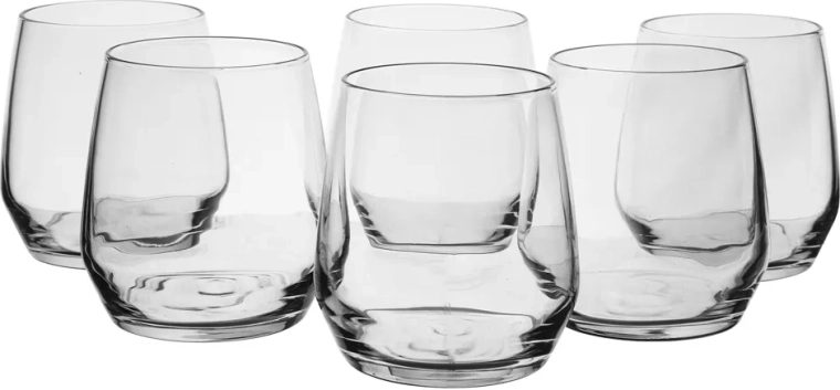 Rubin set od 6 čaša 370 ml