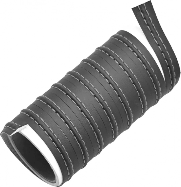 Da105a dekorativna traka 2 m crna/srebrna