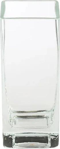 Kvadratna vaza 10 × 10 × 25 cm