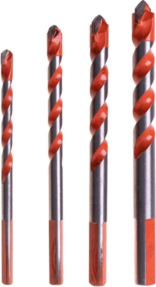 Set univerzalnih svrdla 4 kom. 6 - 12 mm