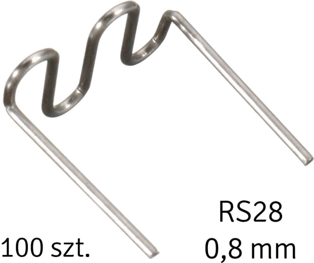 Ag713a plastične zavarivačke spajalice 100