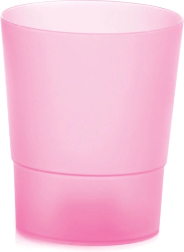 Vaza za orhideje COUBI ORCHID 12,5 cm – prozirno ružičasta
