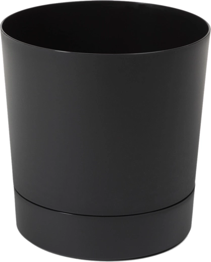 Tegla s tanjurom AURA 28 cm, crna mat