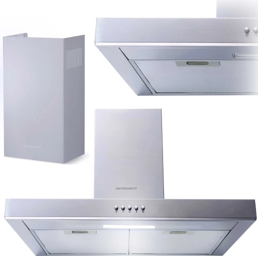 Kaminjska napa 60 cm Berdsen Inox