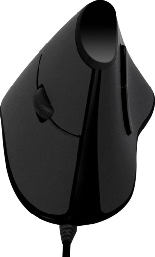 Ergonomski vertikalni optički miš LogiLink USB crni