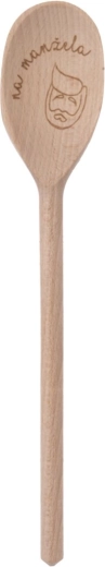 Drvena kuhača „Za muža“ 30 cm