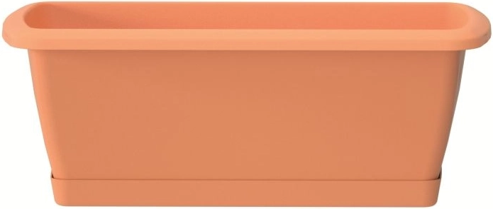 Žardinijera s tanjurom RESPANA SET 59 cm terakota