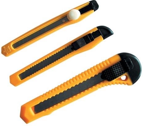 Set odlamajućih noževa 3 kom (9 mm i 18 mm)
