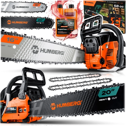 Humberg HM-662 benzinska motorna pila 16/20" + 2T ulje