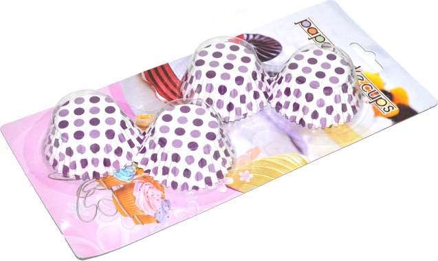 Šarene slastičarske košarice za muffine 4 cm, visina 2 cm – 100 kom