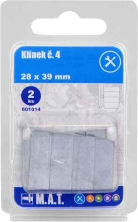 Drveni klin br. 4 za osiguranje nasada 28 × 39 mm (2 kom)
