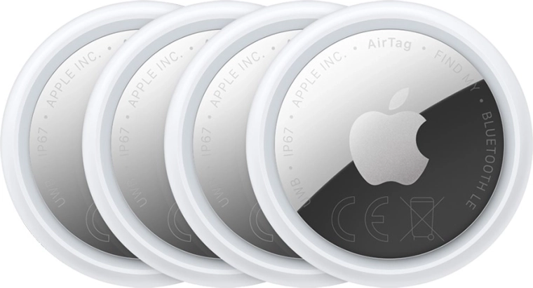Apple AirTag 2. generacije – set od 4 komada