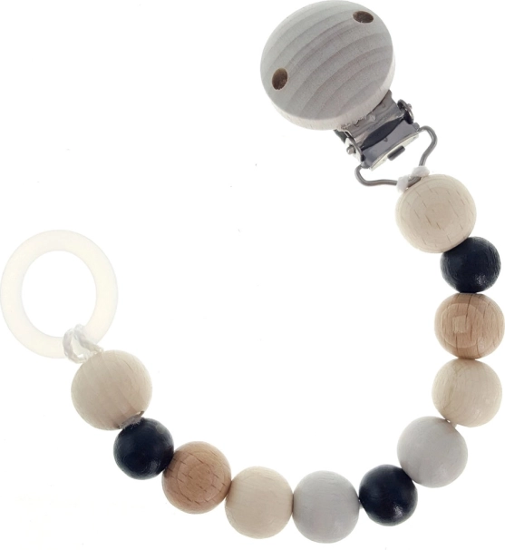 Hess kopča za dudu prirodna crna