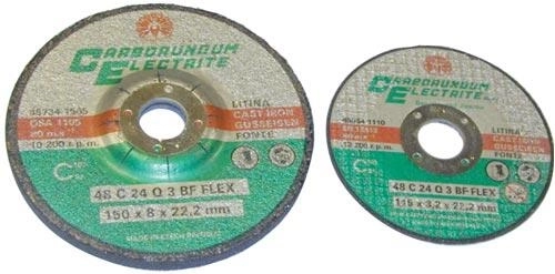 Brusni kolut za lijevano željezo i kamen 230 × 6 × 22,2 mm