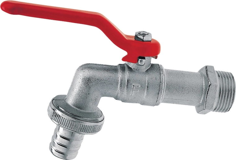 Vrtni kuglasti ventil s polugom 3/8″ × 1/2″