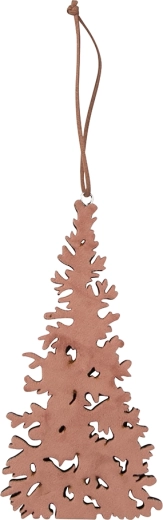 Drveni viseći ukras – božićno drvce 20 × 10,5 cm