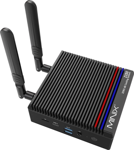 Mini PC Minix Z150 bez ventilatora (Intel N150, 8 GB RAM, 256GB SSD, Windows 11 Pro)