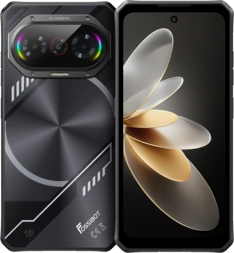 Izdržljiv pametni telefon FOSSiBOT F114 crni