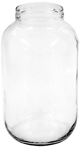 Staklenka za ukuhavanje 4,25 l sa širokim grlom 100 mm