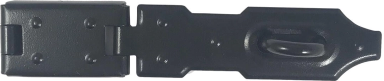 Zglobna preklopna zasunica 100 mm – crna