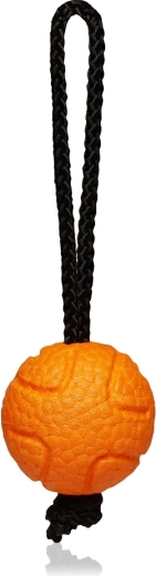 Explorer Dog AirBall s užetom – narančasta loptica za pse 6,5 cm