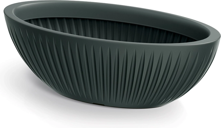Lončanica Latia Oval 58 cm antracit