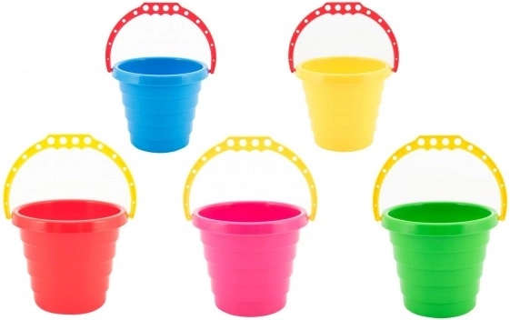 Plastična kanta za pijesak 15 × 13 cm, mješavina boja